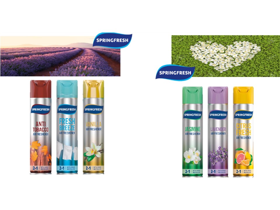 Osvěžovače vzduchu SPRINGFRESH