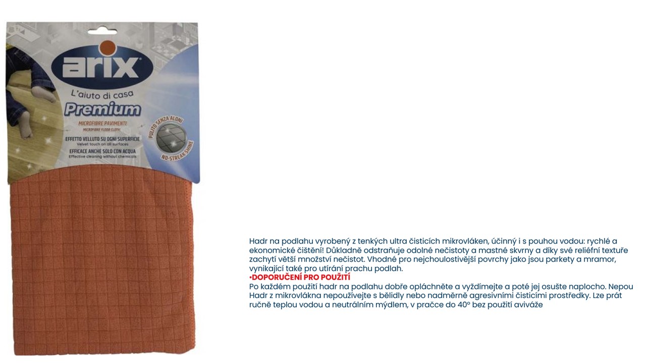 Hadry na podlahu - ARIX 1