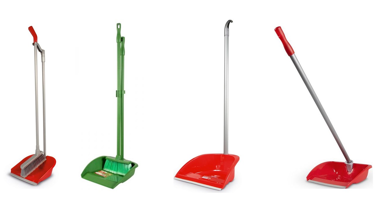 Smetáček + lopatka s dlouhou násadou