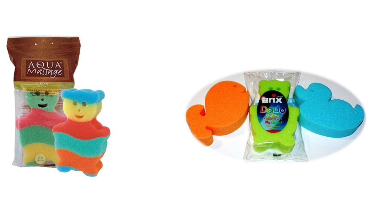 Houby koupelové dětské syntetické 1