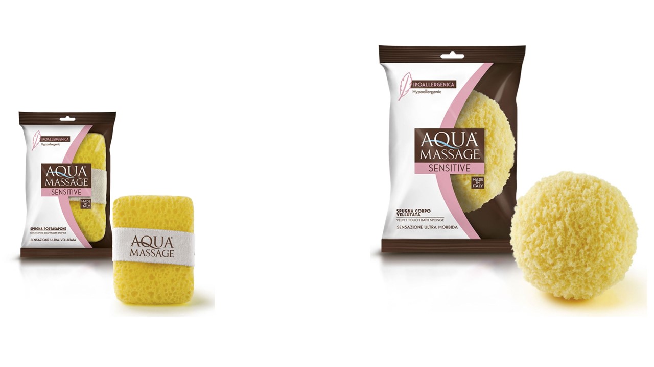 Houby koupelové syntetické Sensitive